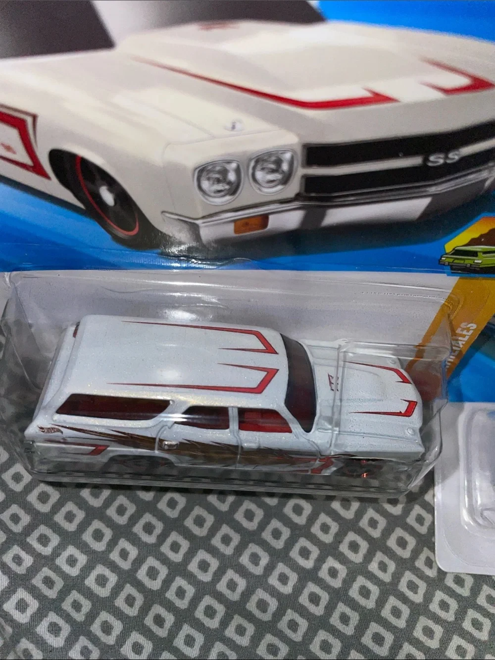 Hot Wheels 63 Chevy II & 70 Chevelle SS Wagon/Remorque